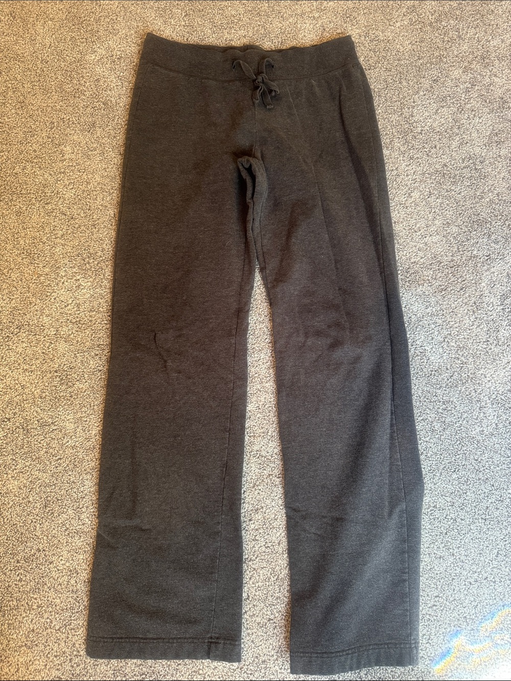 Eddie Bauer Dark Gray Cozy Drawstring Lounge Pants Medium Tall